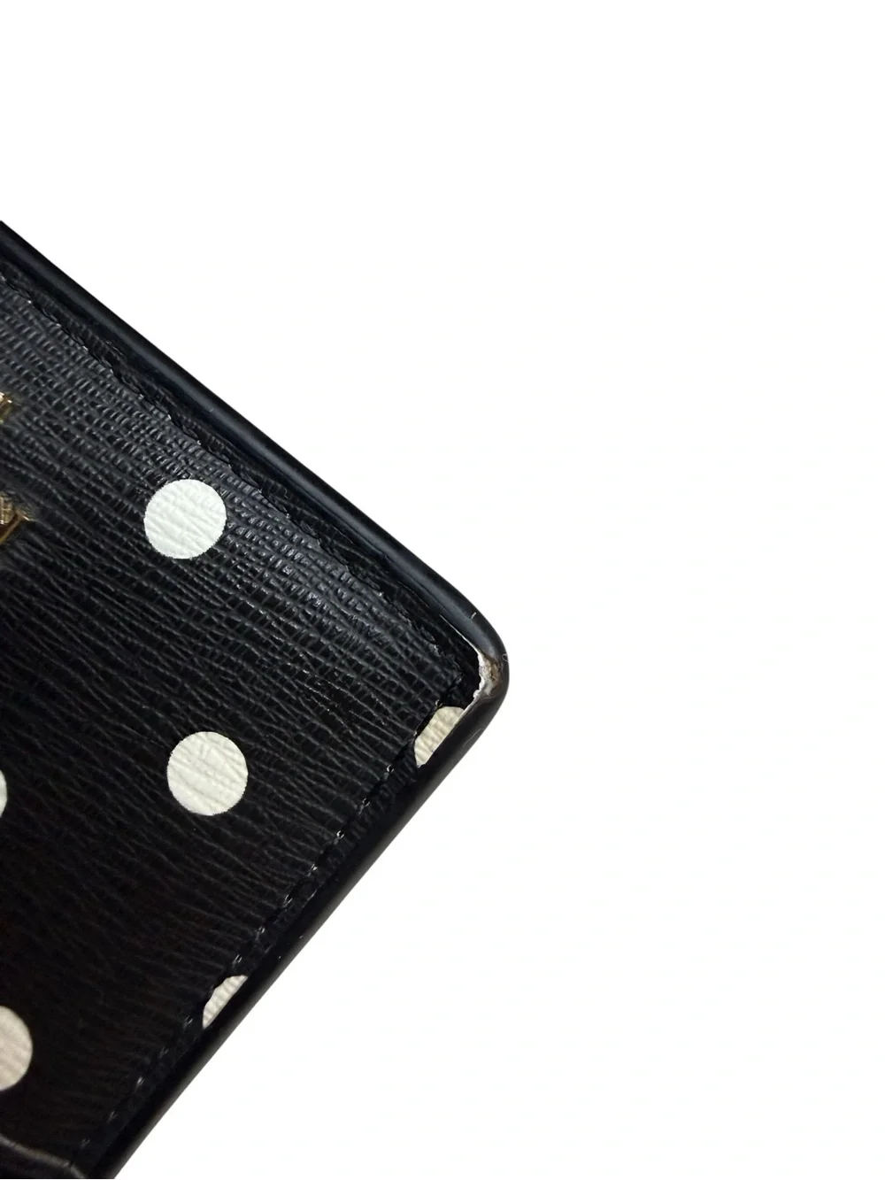 KATE SPADE new york Disney Minnie Mouse Polka Dot Card Wallet Card Case Red Bow